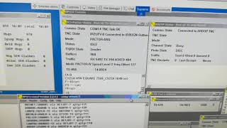 Bulletins transfer via HF Pactor IV